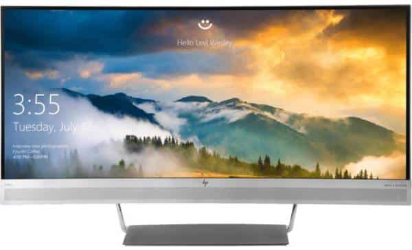 HP S340C Curved Monitor